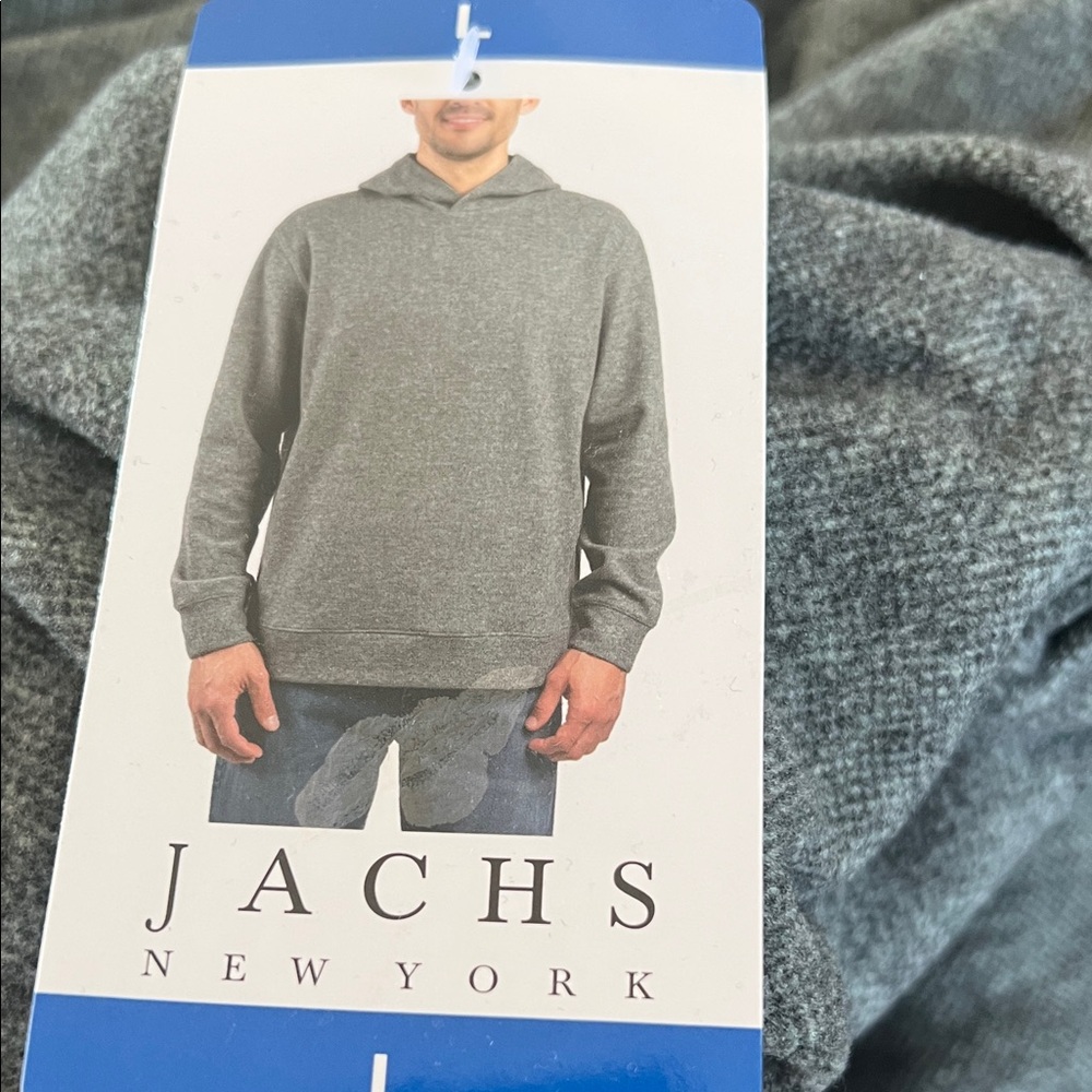 Jachs New York plush cozy hoodie size Large NWT